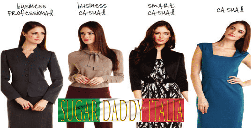 Dresscode: Impara i codici di abbigliamento come Sugar Baby