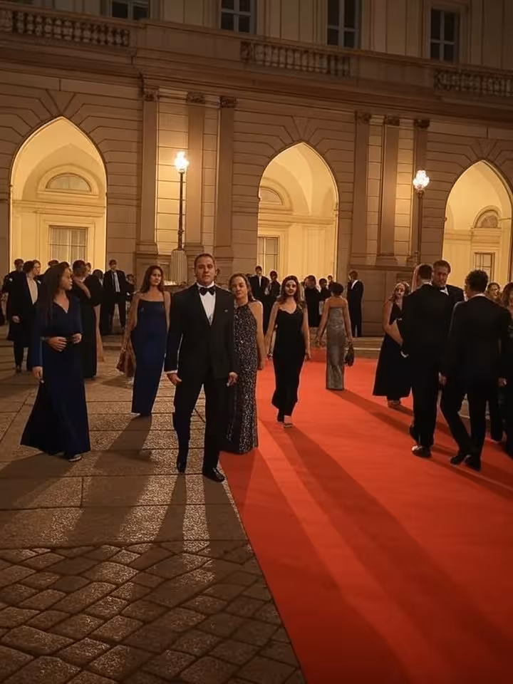 Serata di gala alla Scala di Milano